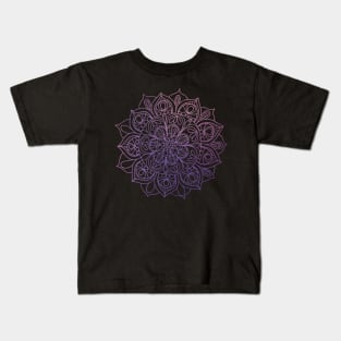 Lavender Mandala Kids T-Shirt